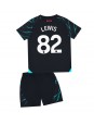 Manchester City Rico Lewis #82 Alternativní dres pro děti 2023-24 Krátký Rukáv (+ trenýrky)